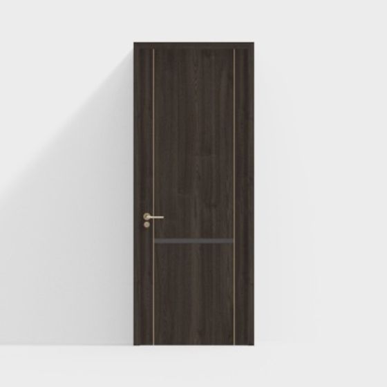 Elegant Contemporary Door 3D model