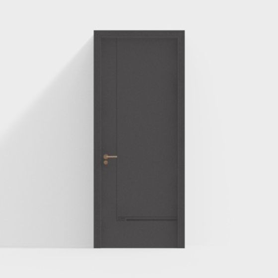 Minimalist Door 3D model