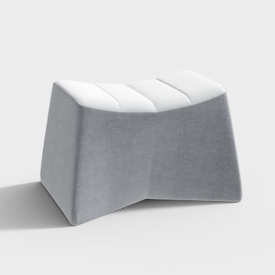 Urban Pivot Ottoman 3D model