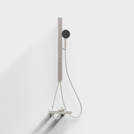 Minimalist Shower Head 3D model