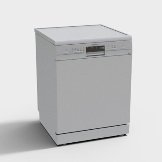 Minimalist Dishwasher 3D model