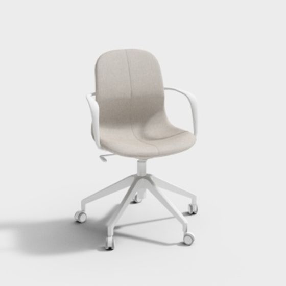 Sleek Modern Office Chair 3D model