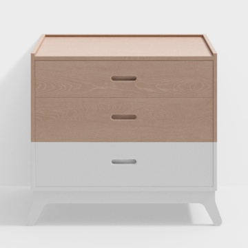 Nordic children's low cabinet