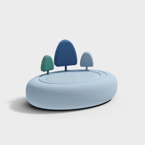 Whimsical Forest Pod 3D model