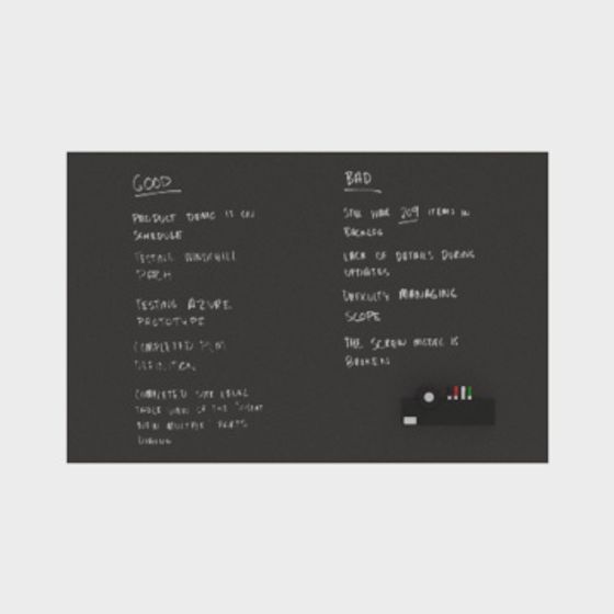 Realistic Low-Poly Blackboard 3D model