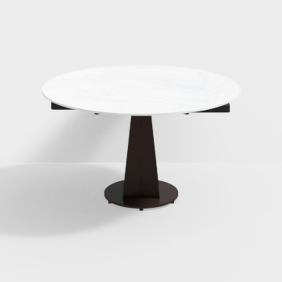 Urban Elegance Round Table 3D Model