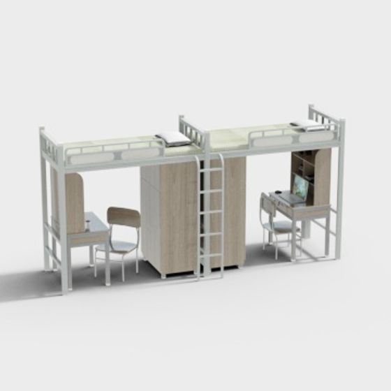 lit superposé de dortoir moderne