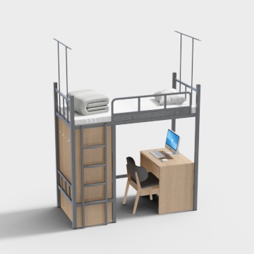 Modern dormitory bunk bed