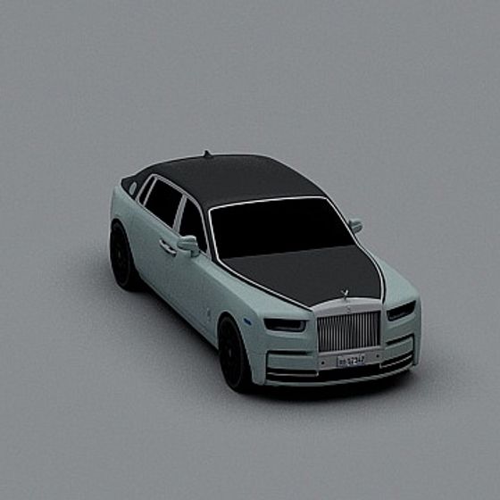 Exquisite Rolls-Royce Phantom 3D model