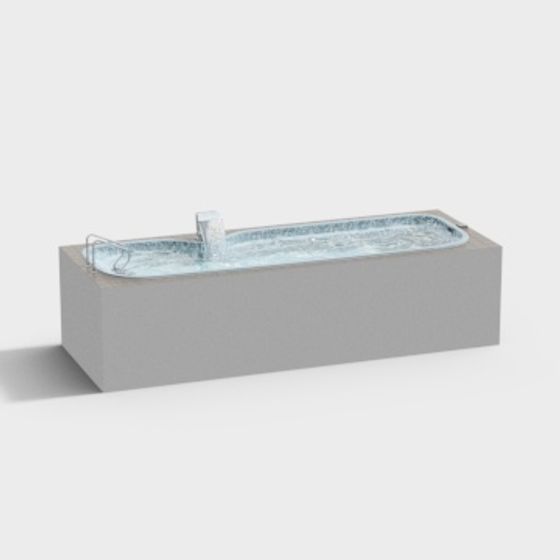 Outdoor Pool Bathtub 6