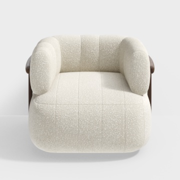 Modern Minimalist Casual Single Sofa