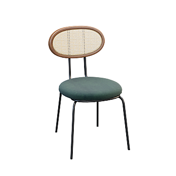 Vintage Stylish Chair 3D Model – Mid-Century Modern Design