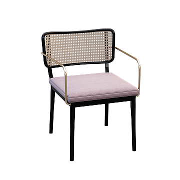 Elegant Low-Poly Chair 3D Model – Minimalist Design