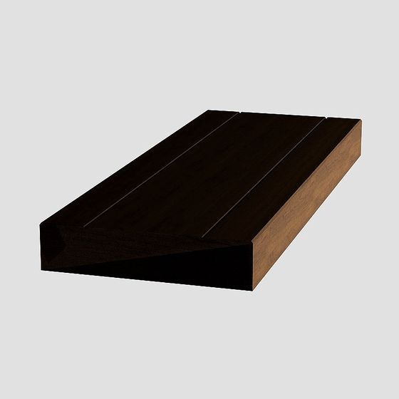 Decorative Lines 3D Model in Black