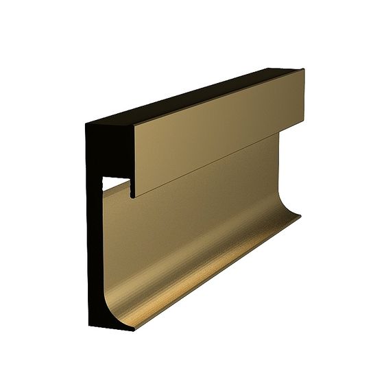 Luminous skirting line