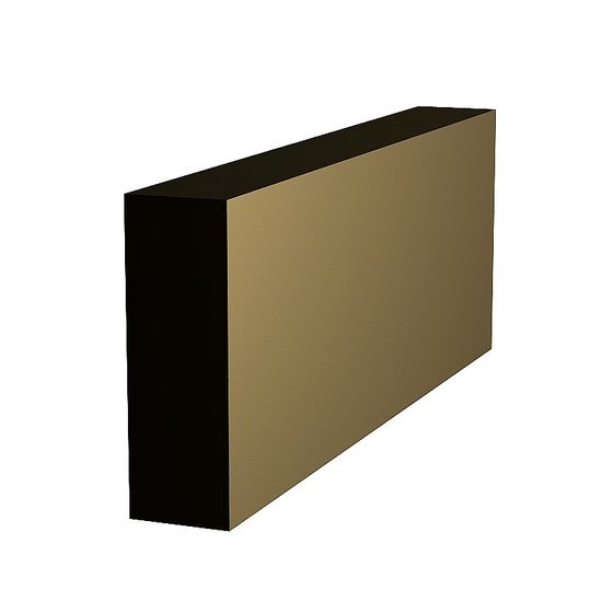 Earth Color Skirting Line 3D Model for Interior Design