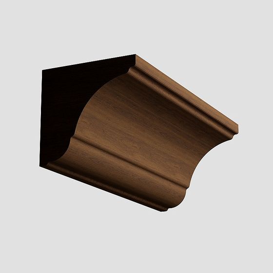 Earth Color Angle Line 3D Model for Construction