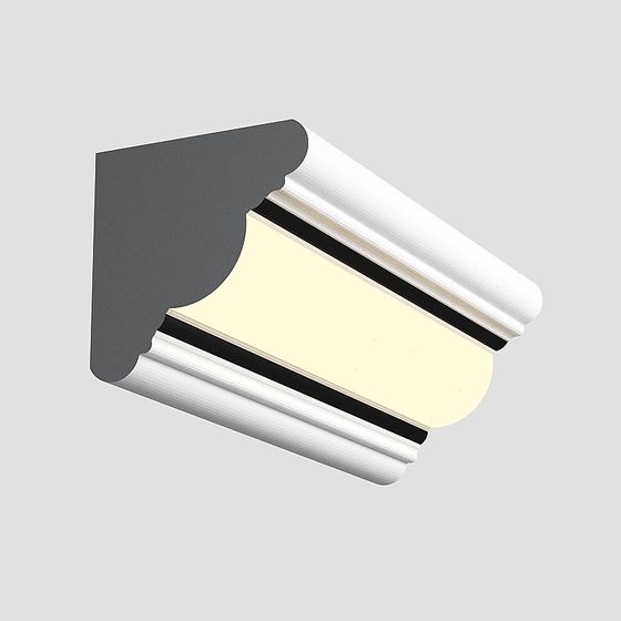 Gray Angle Line 3D Model