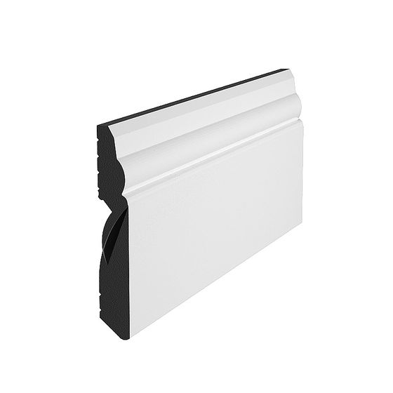 Black Skirting Line 3D Model for Finishing Touches