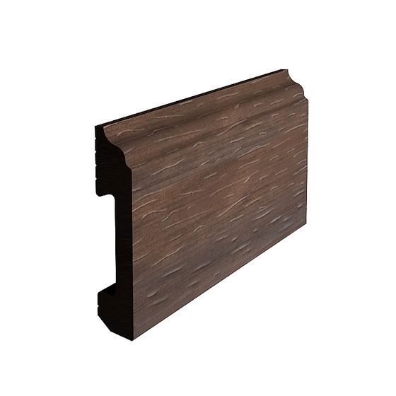 Wood Grain Skirting Line Series 3D Model in Earth Color