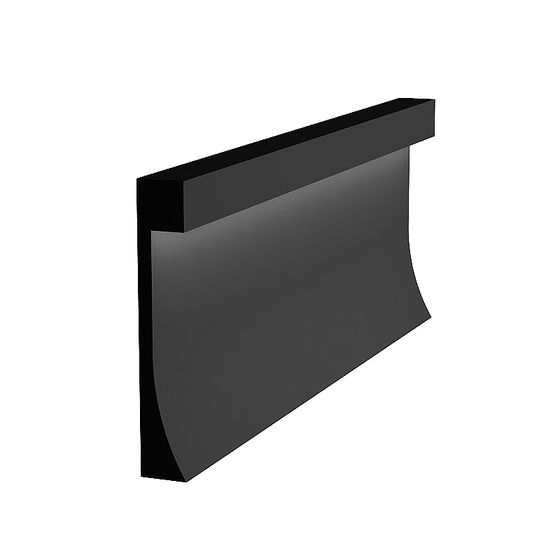 Metal Skirting Line in Earth Color