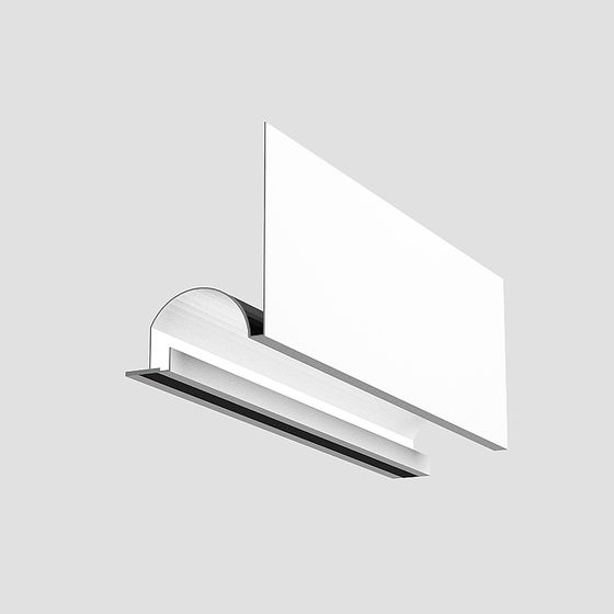 Sleek Black Angle Line 3D Model for Contemporary Spaces