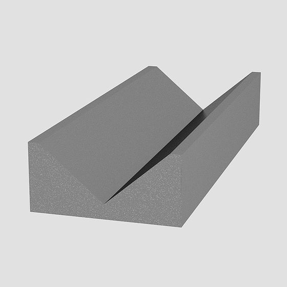 Earth Color Decorative Lines 3D Model