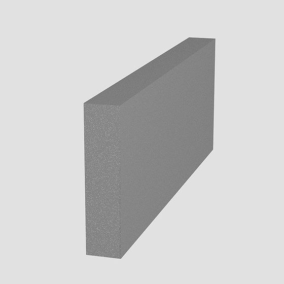 Elegant Gray Decorative Lines 3D Model for Interior Design