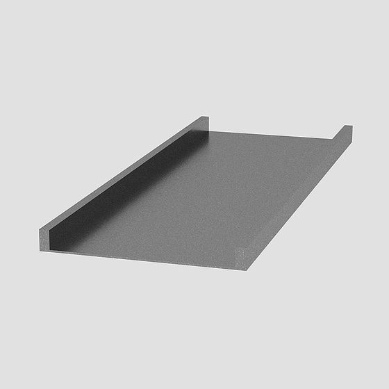 Sophisticated Black and Gray Decorative Lines 3D Model for Unique Designs