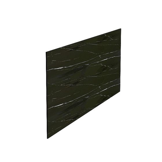 Green Skirting Line 3D Model for Finishing Touches