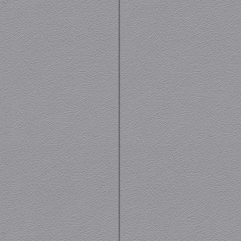 Grey textured wall panel with vertical seam detail on grey background