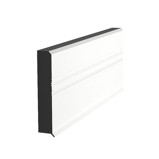 Skirting Line 3D Model in Black