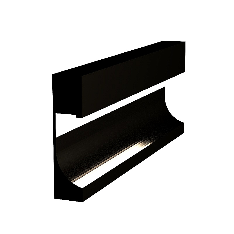 Luminous skirting line