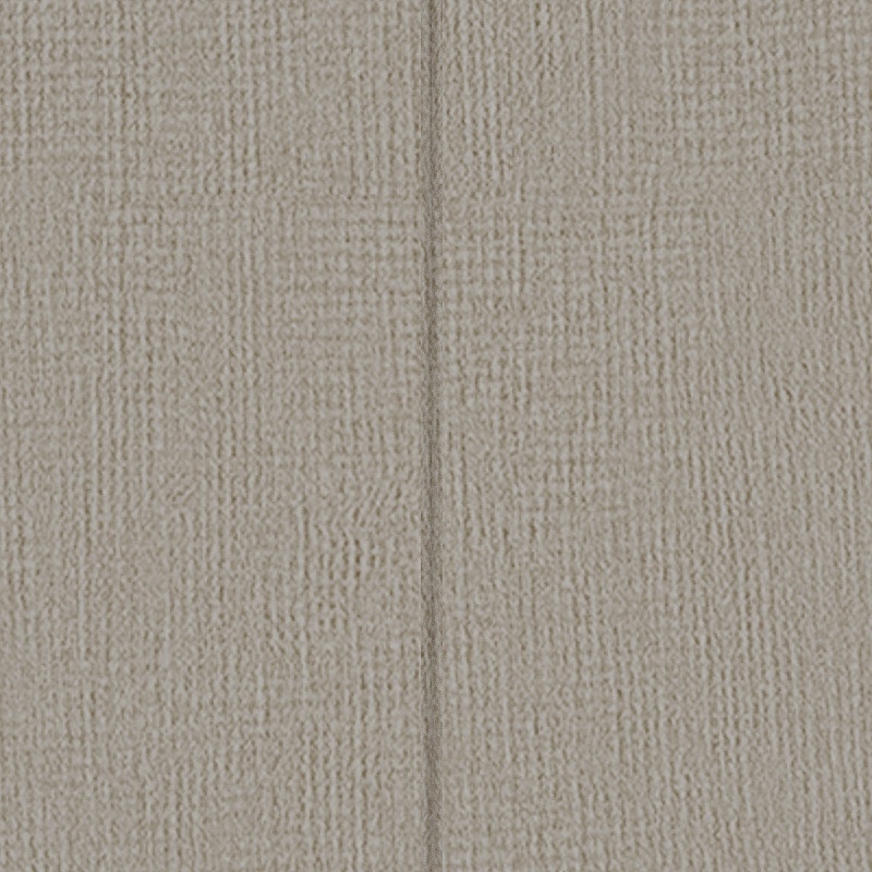 Beige textured wall panel with vertical groove detail on white background