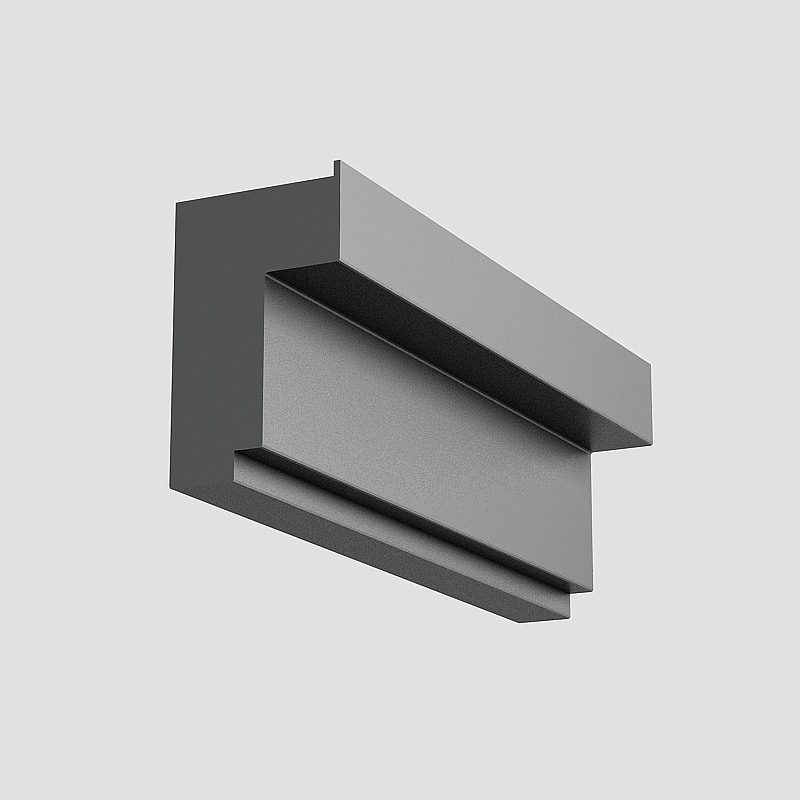 BDS-BJ-2102 Edge Corner - Oxidized Matte Black
