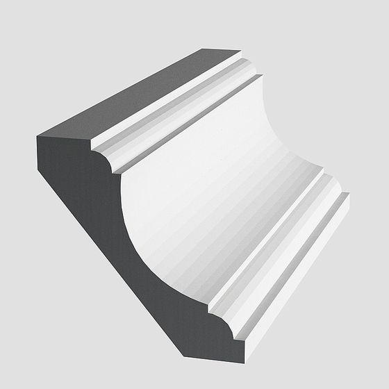 Earth Color Decorative Lines 3D Model