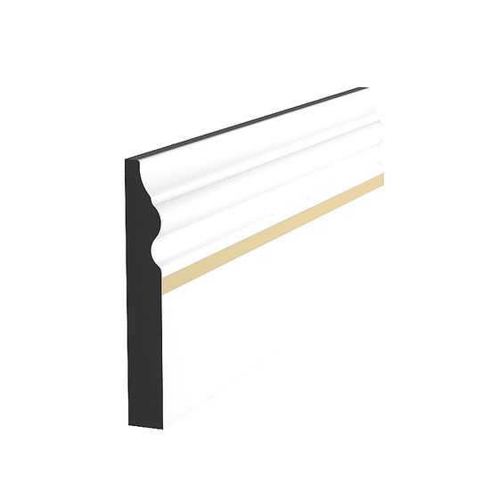 Black Skirting Line 3D Model