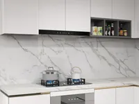 Modern Kitchen Design with Sleek White Cabinetry