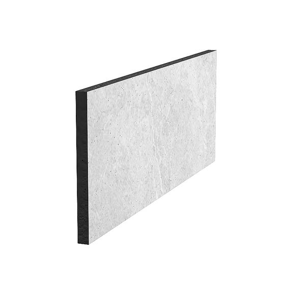 Chic Black Tile Skirting Line 3D Model