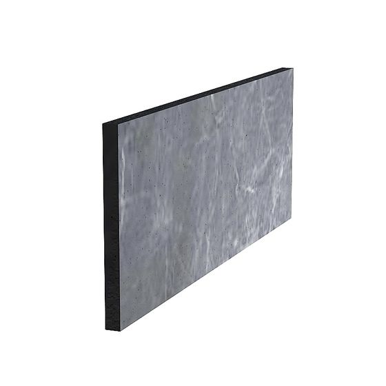 Gray Tile Skirting Line 3D Model - Elegant Finish