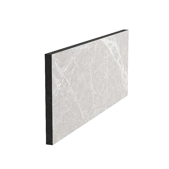 Black Tile Skirting Line 3D Model