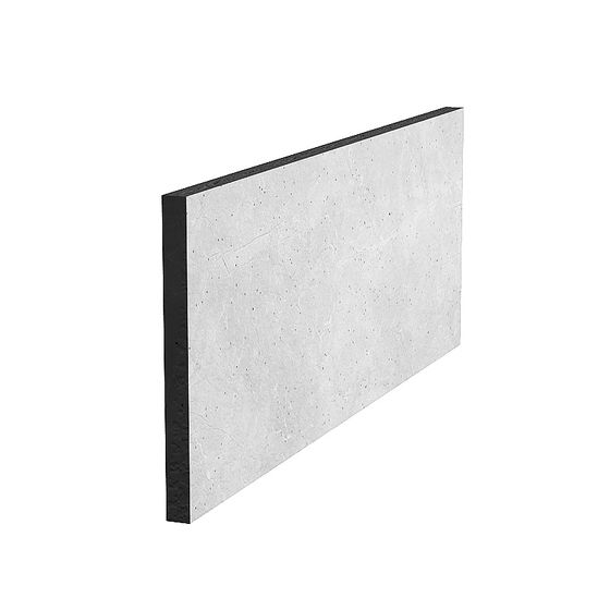 Black Tile Skirting Line 3D Model for Baseboards