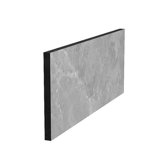 Elegant Gray Ceramic Tile Skirting Line 3D Model
