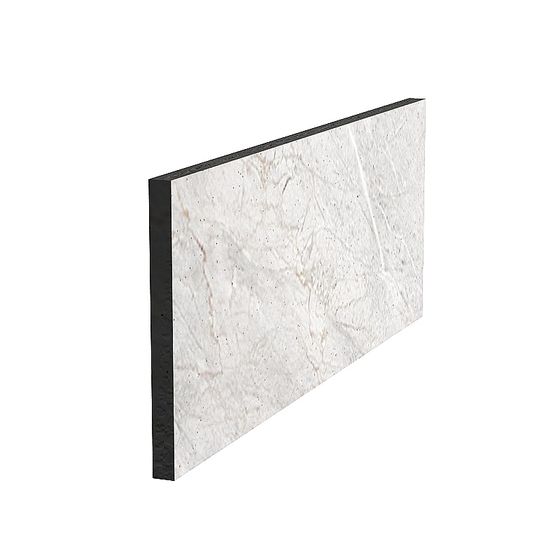 Black Tile Skirting Line 3D Model