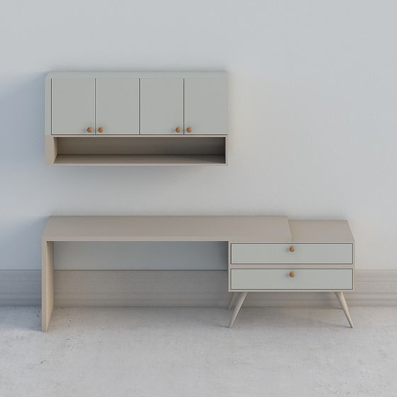 Urban Corner Cabinet 3D model