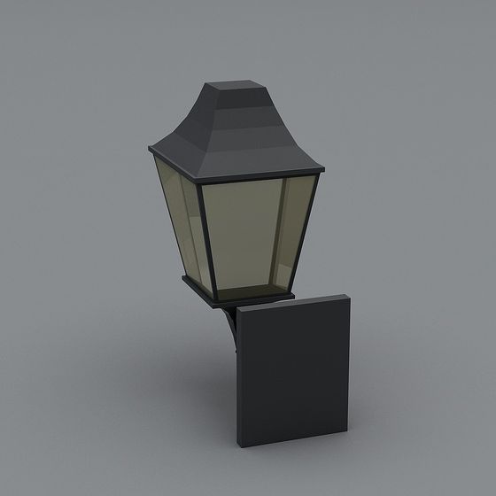 Vintage Streetlamp 3D Model Design