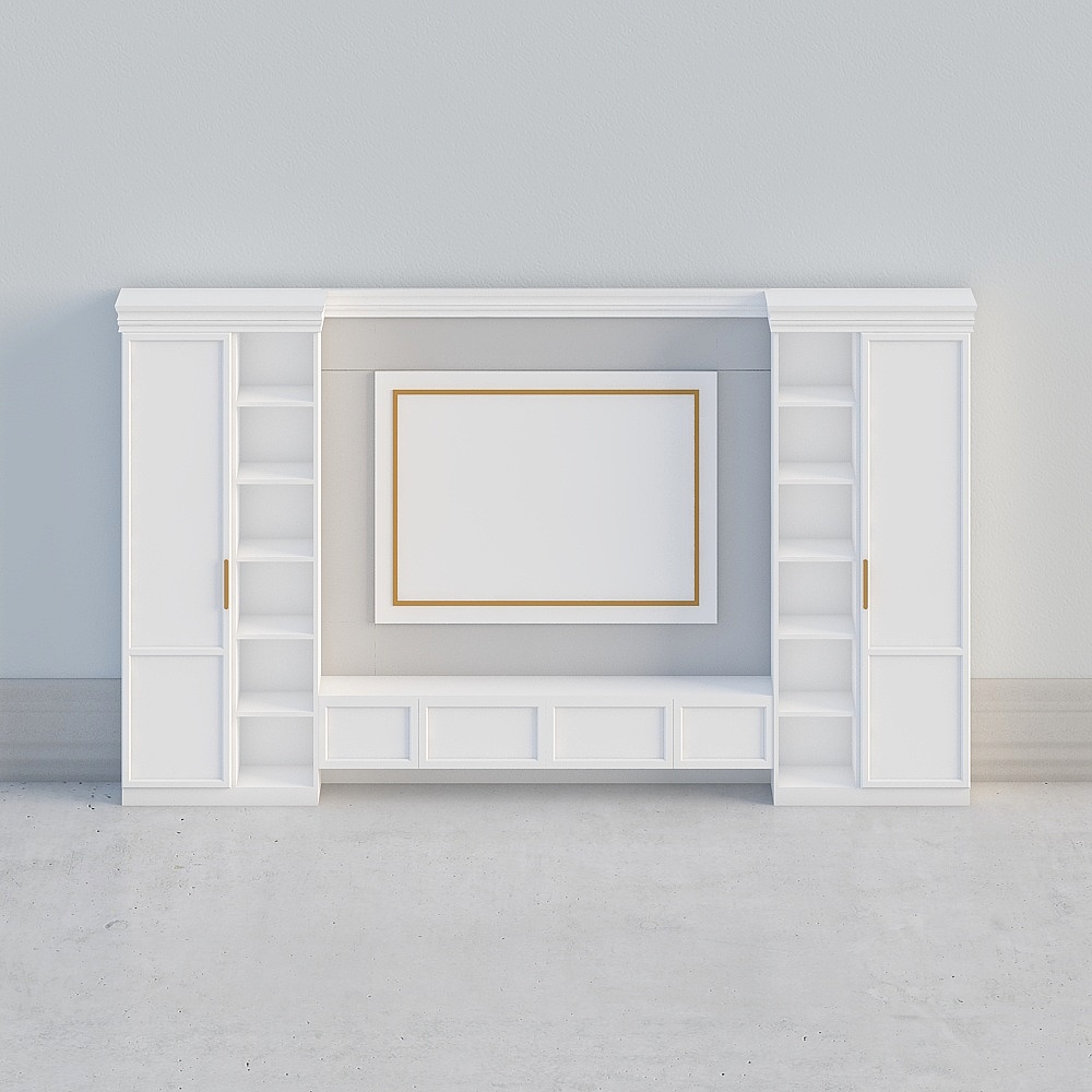 TV CABINET WTH PANEL 2