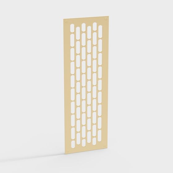 Lattice Panel 3D model for Creative Projects