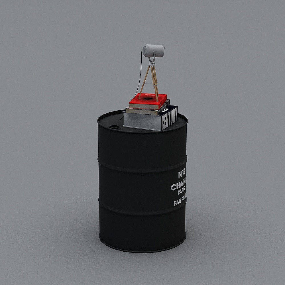 Industrial Ruins Explorer 3D model