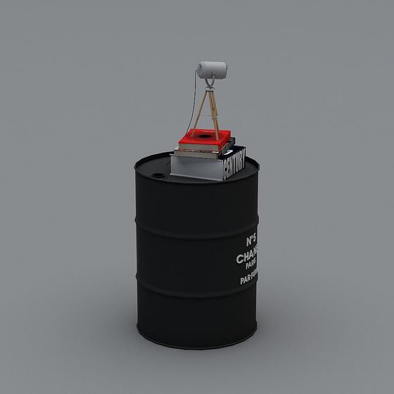 Industrial Ruins Explorer 3D model